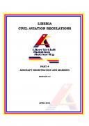 Liberia Civil Aviation Regulations: Part 4 - Aircraft Registration and Marking